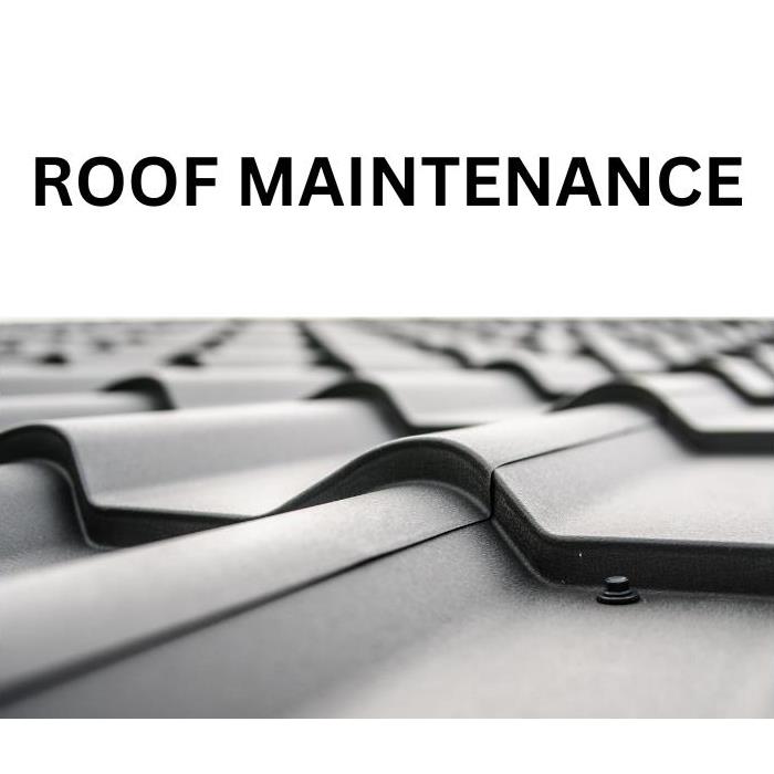 Roof and says 'Roof Maintenance'.
